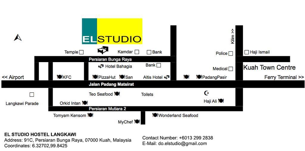 El Studio Hostel Langkawi Kuah Εξωτερικό φωτογραφία